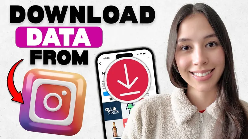 Video cover about downloading your Instagram data archive